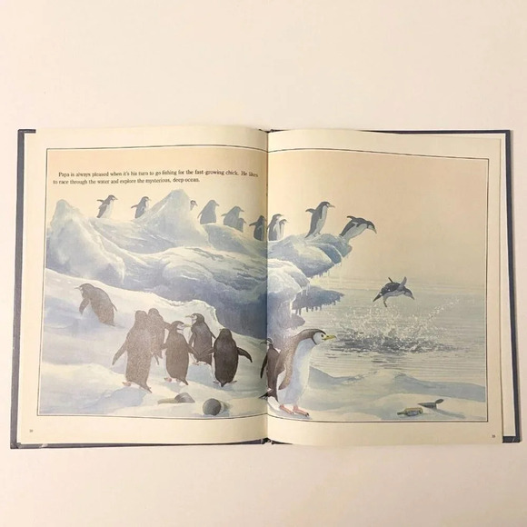 Vintage 1990 A Tale of Antarctica Book by Ulco Glimmerveen - Picture 7 of 10